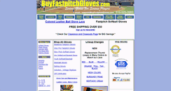 Desktop Screenshot of buyfastpitchgloves.com